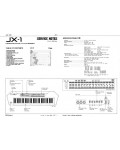 Сервисная инструкция Roland JX-1