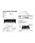 Сервисная инструкция Roland JX-3P, PG-200