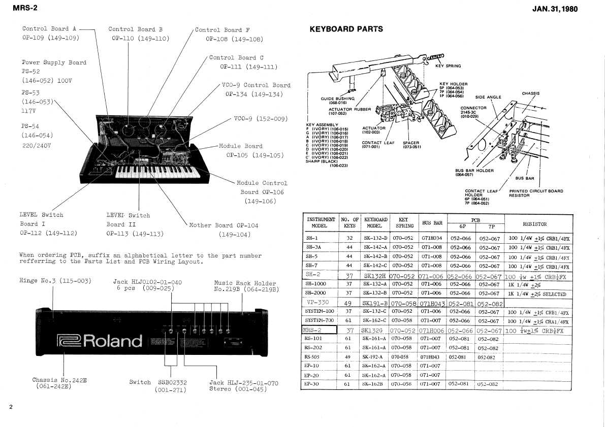 Сервисная инструкция Roland MRS-2