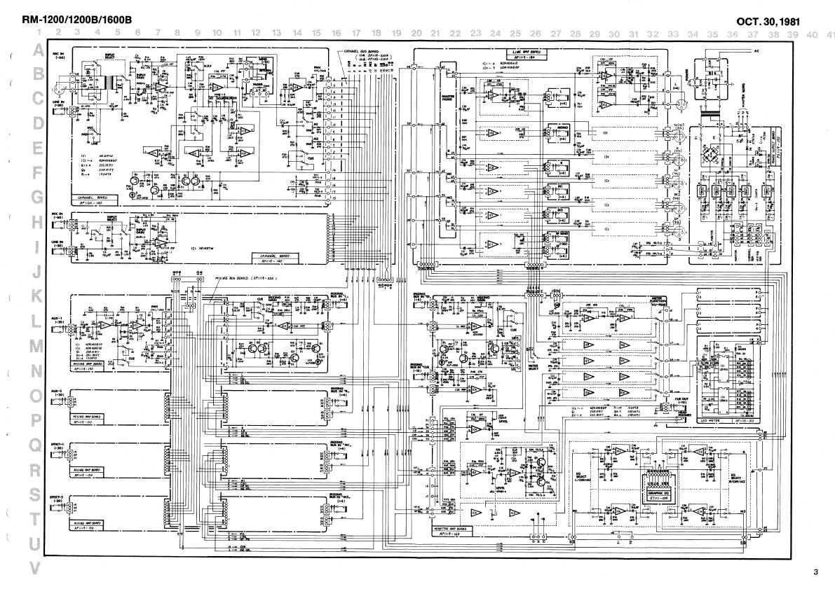 Сервисная инструкция Roland RM-1200, RM-1200B, RM-1600B