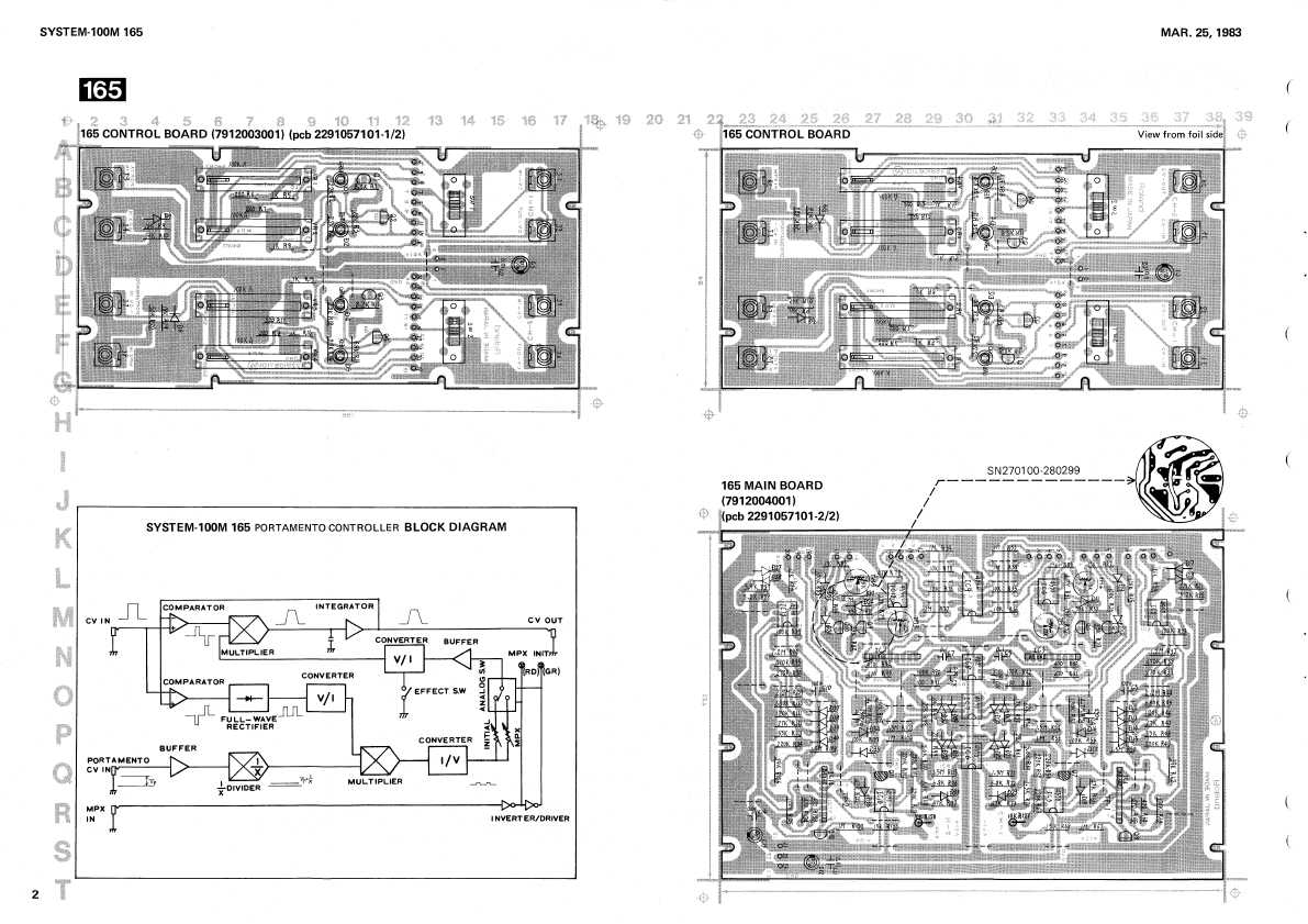 Сервисная инструкция Roland SYSTEM-100M-165-173-174