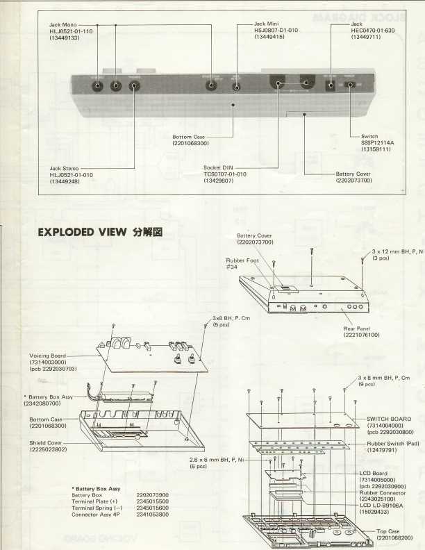 Сервисная инструкция Roland TR-505
