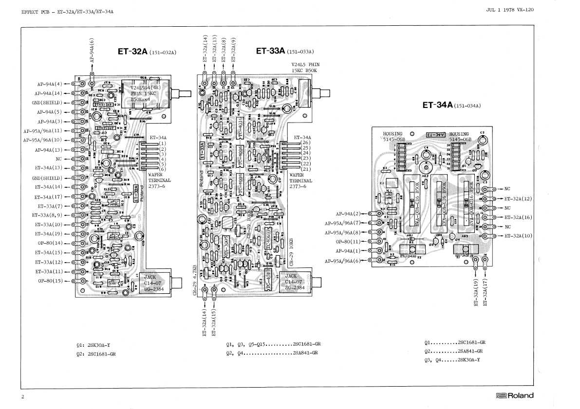 Сервисная инструкция Roland VX-120