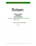 Сервисная инструкция Rolsen RP-32H10, RP-32H20, MST9