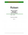 Сервисная инструкция Rolsen RP-42H10, MST9