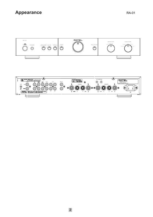 Сервисная инструкция Rotel RA-01