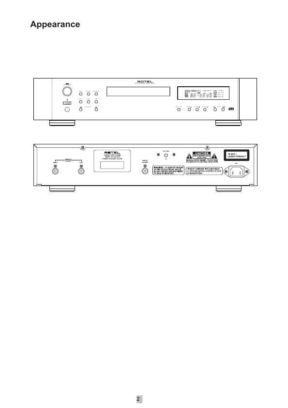 Сервисная инструкция Rotel RCD-1070