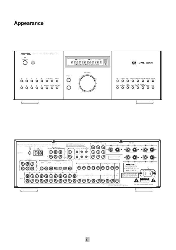 Сервисная инструкция Rotel RSX-972