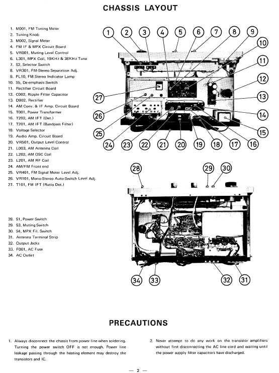 Сервисная инструкция Rotel RT-622