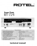 Сервисная инструкция Rotel RT-724