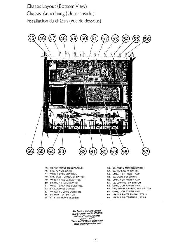 Сервисная инструкция Rotel RX-1203