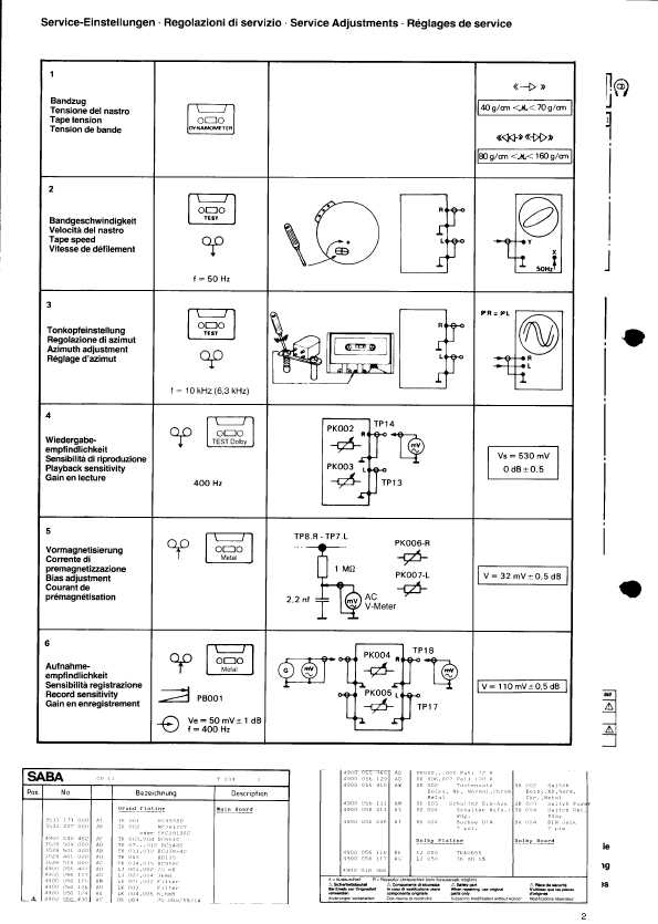 Сервисная инструкция Saba CD-11