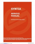 Сервисная инструкция SAECO SYNTIA-HD8837