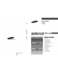 Сервисная инструкция Samsung DVD-909, DVD-709