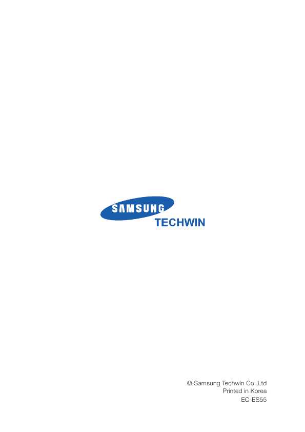 Сервисная инструкция Samsung EC-ES55