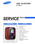 Сервисная инструкция Samsung GT-B5310