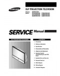 Сервисная инструкция Samsung HLM-437WX, HLM-507WX, HLM-617WX