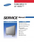Сервисная инструкция Samsung HPS-5033, D75A
