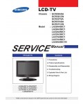 Сервисная инструкция Samsung LA-26A350C1, LA-32A350C1, LA-37A350C1, LA-26A450C1, LA-26A451C1
