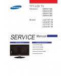 Сервисная инструкция Samsung LE-27S71B, LE-32S71B, LE-37S61B, LE-37S71B, LE-40S61B, LE-40S71B