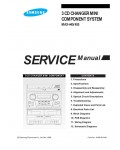 Сервисная инструкция Samsung MAX-445, MAX455