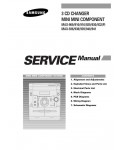 Сервисная инструкция Samsung MAX-909, MAX-910, MAX-916, MAX-929, MAX-930, MAX-932(P), MAX-936, MAX-938, MAX-939, MAX-940, MAX-941