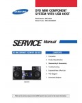 Сервисная инструкция Samsung MAX-G55