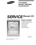 Сервисная инструкция Samsung MAX-ZS940, MAX-ZS950, MAX-ZS990