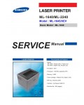 Сервисная инструкция Samsung ML-1640, 1645, 2240