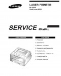 Сервисная инструкция Samsung ML-6050, QwikLaser 6050