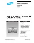 Сервисная инструкция Samsung MM-16