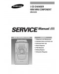 Сервисная инструкция Samsung MM-29, MM-39