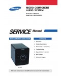 Сервисная инструкция Samsung MM-DA25