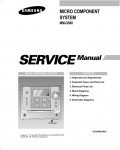 Сервисная инструкция Samsung MM-DS80