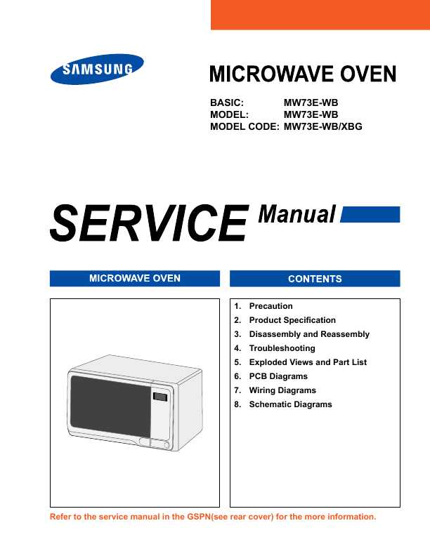 Микроволновка samsung ce2718nr схема