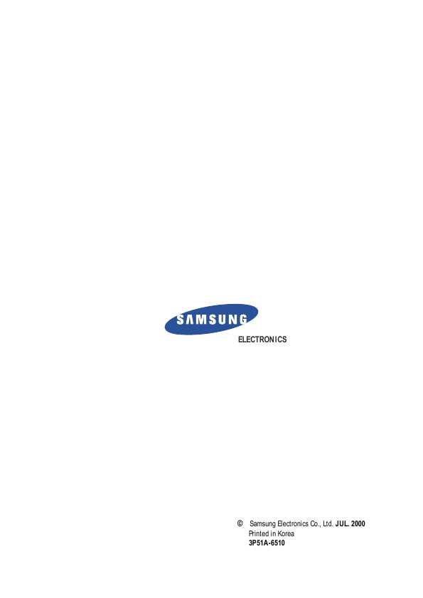 Сервисная инструкция Samsung PC-J534RF, PC-J614RF, P51A