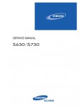 Сервисная инструкция Samsung S630, S730
