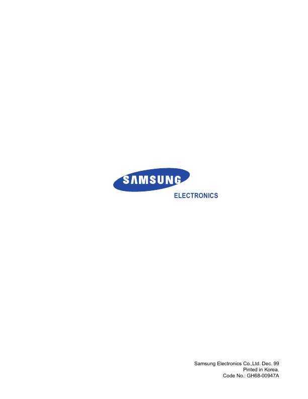 Сервисная инструкция Samsung SCH-850