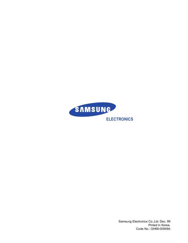 Сервисная инструкция Samsung SCH-8500