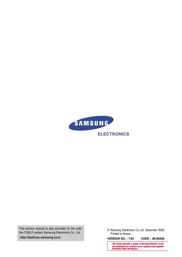 Сервисная инструкция Samsung SCX-1150F