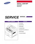 Сервисная инструкция Samsung SCX-5312F, SCX-5112