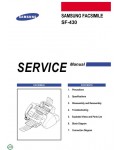 Сервисная инструкция Samsung SF-430