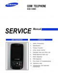 Сервисная инструкция Samsung SGH-D900
