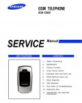 Сервисная инструкция Samsung SGH-E380
