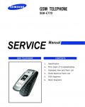 Сервисная инструкция Samsung SGH-E770