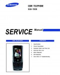 Сервисная инструкция Samsung SGH-T809