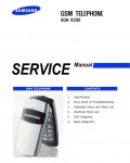 Сервисная инструкция Samsung SGH-X200