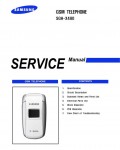 Сервисная инструкция Samsung SGH-X490