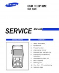 Сервисная инструкция Samsung SGH-X820