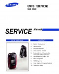 Сервисная инструкция Samsung SGH-Z230